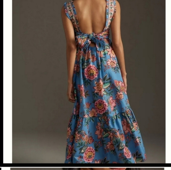 Farm Rio Button Front Maxidress - Picture 4 of 5